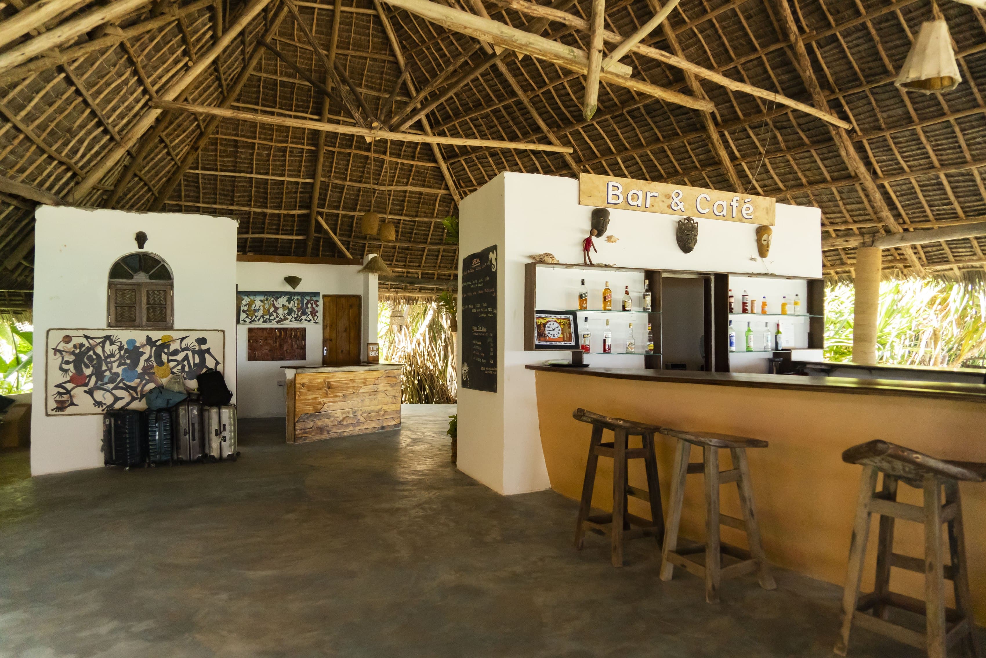 Restaurant interior at Veridiana Hotel Zanzibar